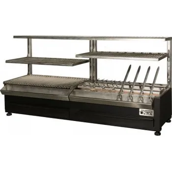 Zahradní gril Gril stolní profi BBQ ROBATA SHASLIK ESP 160 Complet na dřevěné uhlí PIRA Sleva 10000Kč