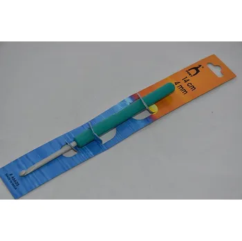 Jehlice Pony Háček s plastovou ručkou č. 4