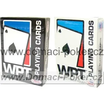 Poker Bee: WPT Hrací karty na poker - černé
