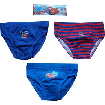 Chlapecké spodní prádlo xcena Cars slipy bavlna sada 3ks Velikost: 4 roky