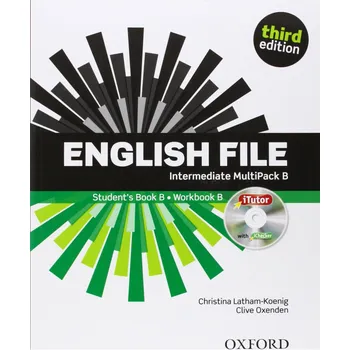 Anglický jazyk English File: Intermediate Multipack B - Clive Oxenden (2013, brožovaná)