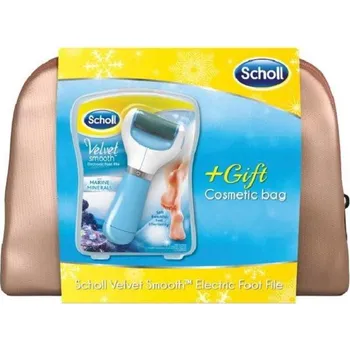 Scholl Velvet Smooth středně drsný s minerály + kosmetická taška
