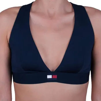 Podprsenka Tommy Hilfiger Cross Triangle Navy