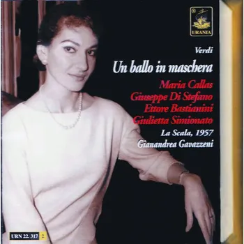 Zahraniční hudba Verdi: Un ballo in maschera - Various [2CD]