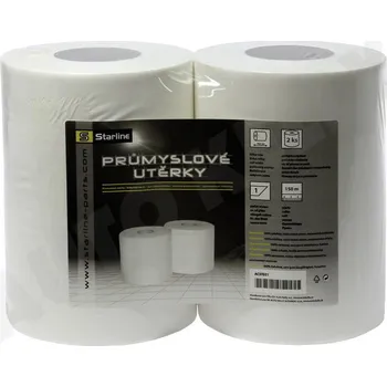 Utěrka STARLINE Průmyslové utěrky jednovrstvé, 2ks