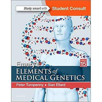 Emery's Elements of Medical Genetics - Peter Turnpenny, Sian Ellard [EN] (2017, brožovaná, 15th Edition)