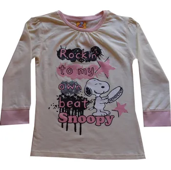 xcena Snoopy bavlněné tričko s dlouhým rukávem Velikost: 4 roky