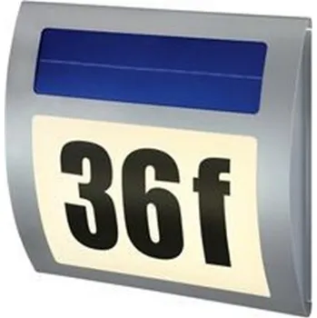 Venkovní osvětlení Esotec Wave solární osvětlení domovního čísla teplá bílá