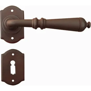 Dveřní kování Kovaná rozetová klika model 2701