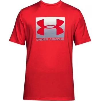 Under Armour Boxed Sportstyle SS T-Shirt-600 červené