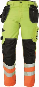 montérky Červa Knoxfield Hi-Vis 310 kalhoty reflexní do pasu žluté/oranžové