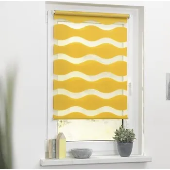 Roleta Roleta Den a Noc, hořčičná, 60x150cm