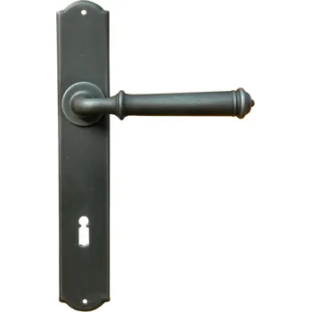 Dveřní kování Kovaná štítová klika na dveře model 1899