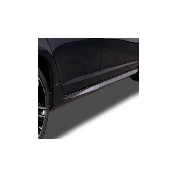 Auto-moto RDX Racedesign prahové lišty Slim (ABS plast lesklý černý) Volvo S60/V60 -- rok výroby 2013-18