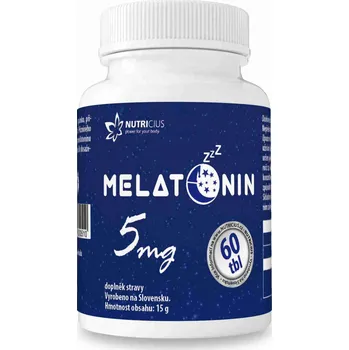 Přípravek na podporu paměti a spánku Recenze Nutricius Melatonin 5 mg 60 tbl.