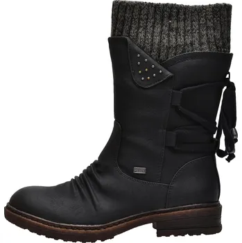 Dámské kozačky Rieker 94773-00 H/W 9 Schwarz