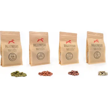 Chovatelství Dogfitness.cz Dogfitnessky na cvíčo - Set pamlsků Vyber si: Sypu to ve velkým