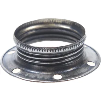 Objímka na žárovku Kroužek na objímku E14 Starostříbrný