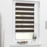 Roleta Den a Noc hnědá 110x150 cm