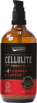 Celulitida a strie WoodenSpoon Olej proti celulitidě s pepřem a kávovým extraktem 100 ml