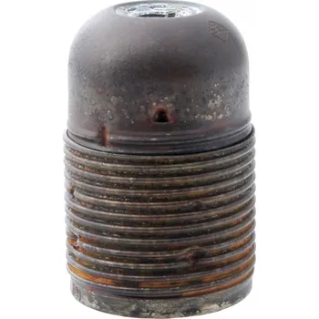 Objímka na žárovku Objímka E27 kov - dlouhý závit, Vintage LU