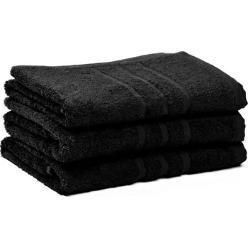 Ručník Ručník froté 50 x 100 cm - COMFORT - černý (500g/m2)