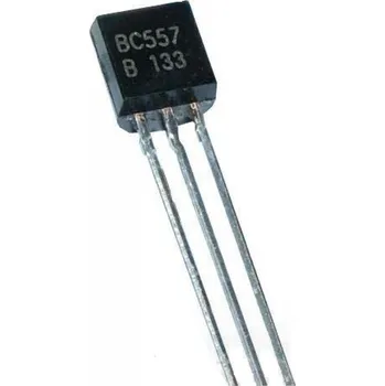 Vývojová deska Bipolární tranzistor PNP BC557