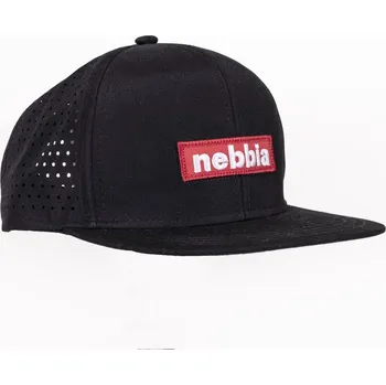 Čepice Nebbia Red Label NEBBIA kšiltovka SNAP BACK 163 černá