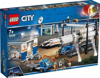 Stavebnice LEGO LEGO City 60229 Montáž a přeprava vesmírné rakety