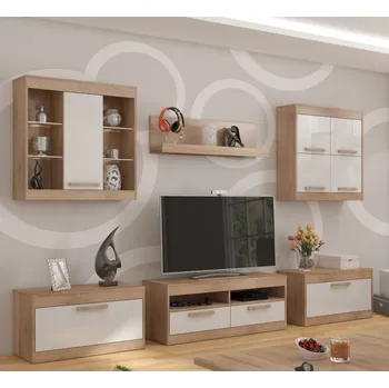 Obývací stěna Obývací stěna Maximus 2 - Moderní obývací stěna