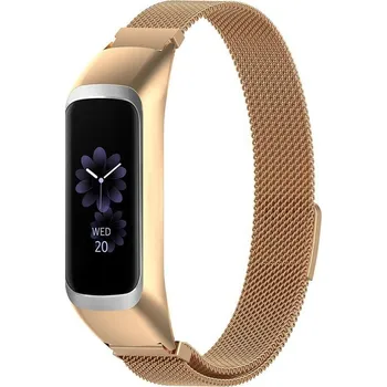 Ostatní příslušenství k chytrým hodinkám eses Milánský tah pro Samsung Galaxy Fit E - Růžově zlatý