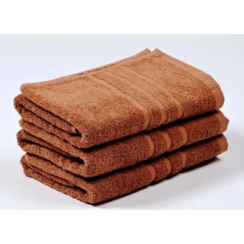 Osuška froté 70 x 140 cm - COMFORT - hnědá (500g/m2)