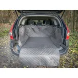 DOGGY Ochranný potah kufru do auta - šedý, max. rozměr 110 x 100 cm