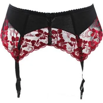 Podvazkový pás Podvazkový pás s výšivkou S-XL Velikost: L/XL