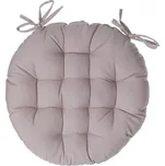Atmosphera Kulatý podsedák na židle ROUND, béžový, Ø 38 cm