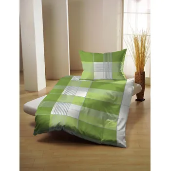 Povlečení Gerald Wittmann Ložní povlečení Maria 140x200/90x70 cm Vzor 32131/2 Vafle 100% Bavlna