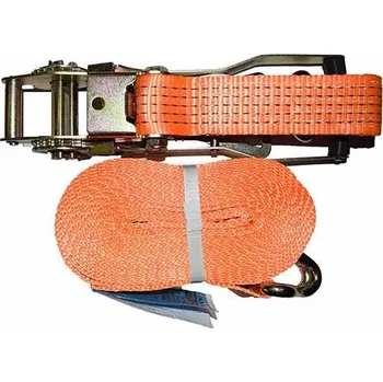 Upínací popruh ROPES - CHAINS Dvoudílný upínací popruh s ERGO ráčnou - 2500 daN Délka: 10 m