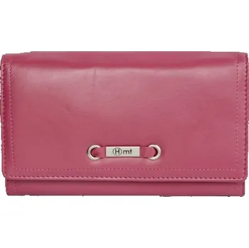 Peněženka Růžová velmi příjemná kvalitní kožená peněženka HMT