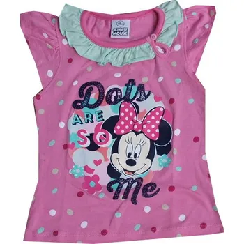 xcena Minnie Mouse trika dívčí růžové Velikost: 3 roky