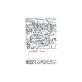 Cizojazyčná kniha Foxe's Book of Martyrs - Foxe, John