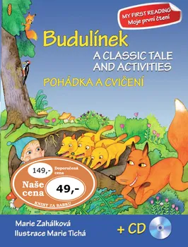 Anglický jazyk Budulínek: Pohádka a cvičení + CD - Marie Zahálková (2013, brožovaná)