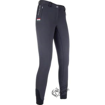 Jezdecké kalhoty Rajtky HKM -LG BASIC ITALY- - Tmavě modrá - 44