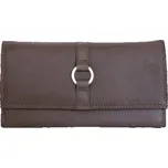 Hnědá dámská kožená peněženka HMT