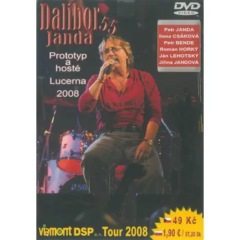 Hudba Dalibor Janda - Dalibor Janda 55 - Prototyp a hosté - Lucerna 2008 (DVD, 416058-3001)