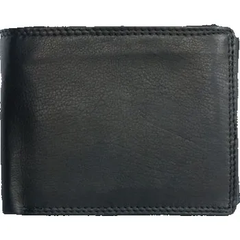 Peněženka Kožená peněženka bez značek a nápisů