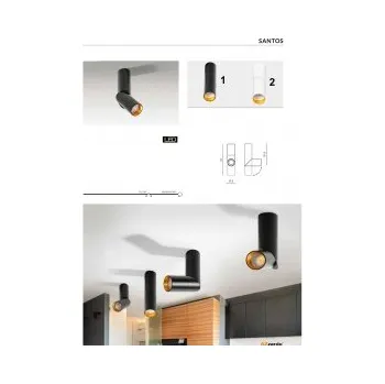 Bodové svítidlo Azzardo Azd-AZ2417