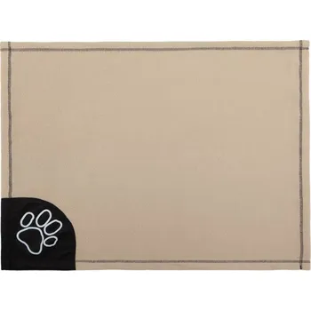 Pelíšek pro psa DOGGY Deka pro psy - béžová VELIKOST: M - 66 x 88 cm