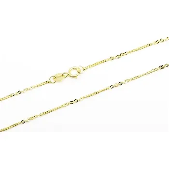 Řetízek Řetízek ze žlutého zlata 42cm ZLR0984F + DÁREK ZDARMA