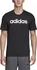 Pánské tričko Adidas Essentials Linear Logo Tee Black/White XL