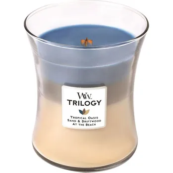 Svíčka WoodWick Trilogy Nautical Escape, 275 g